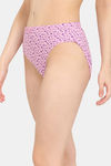 Rosaline Cotton Comfort Medium Rise Full Coverage Bikini Panty (Pack of 3) - Multicolor — thumbnail 4